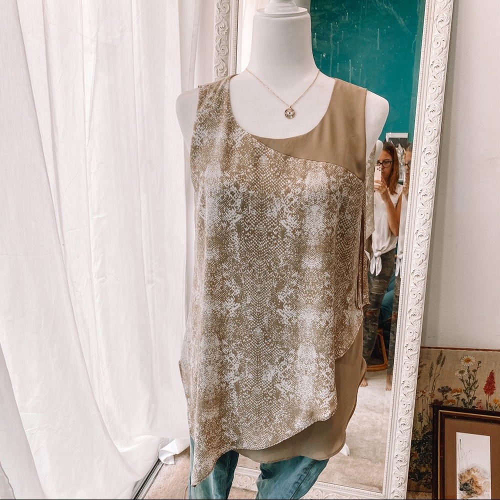 {3 For $25} Juicy Couture Snake Print Top